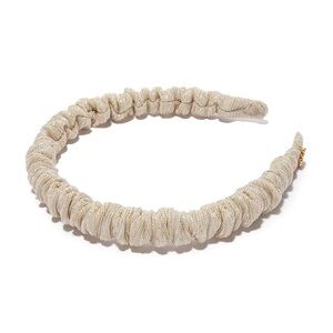 Lele Sadoughi Women's Gold Metallic Jessie Headband